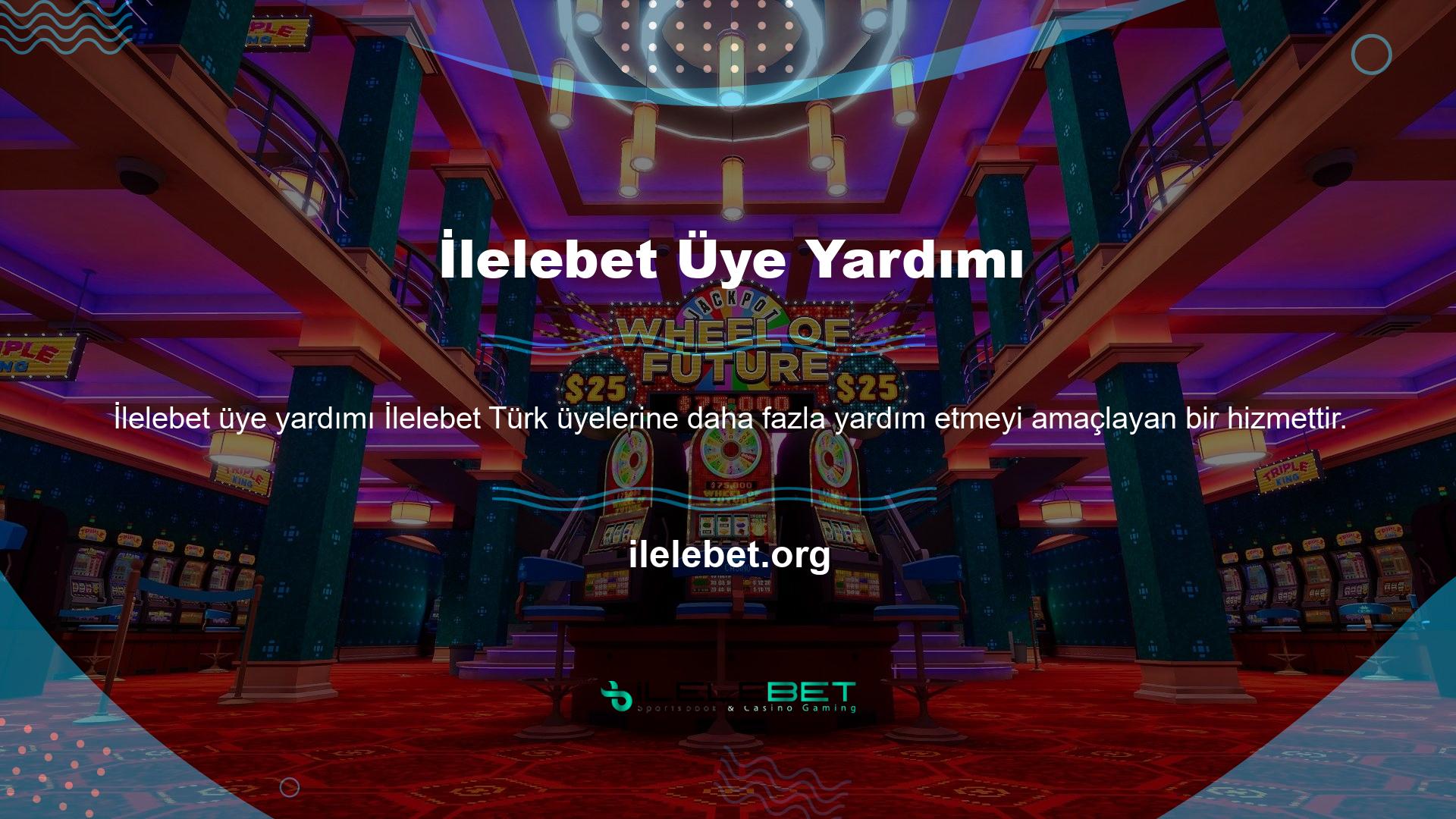Türk konuşmacılarının web sitemizi daha iyi ve daha hızlı kullanmasına yardımcı olan özel bir sistemimiz var